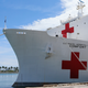 The USNS Comfort.